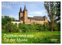 Produktbild: Zwickau und das Tal der Mulde (Tischkalender 2027 DIN A5 quer), CALVENDO Monatskalender