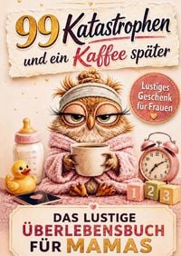 Produktbild: 99 Katastrophen und ein Kaffee sp&auml;ter - Das &Uuml;berlebensbuch f&uuml;r Mamas