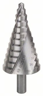 Produktbild: Bosch Accessories 2608597521 HSS Stufenbohrer 6 - 39mm Gesamtl&auml;nge 93.5mm 3-Fl&auml;chenschaft 1St.