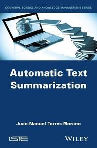 Produktbild: Automatic Text Summarization