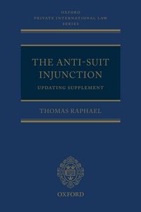 Produktbild: Anti-Suit Injunction Supplem Opils