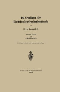 Produktbild: Die Grundlagen der Einsteinschen Gravitationstheorie