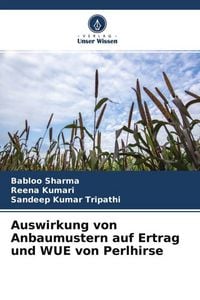 Produktbild: Auswirkung von Anbaumustern auf Ertrag und WUE von Perlhirse
