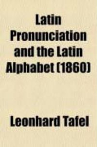 Produktbild: Latin Pronunciation and the Latin Alphabet