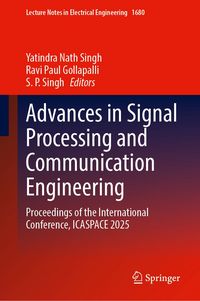 Produktbild: Advances in Signal Processing and Communication Engineering