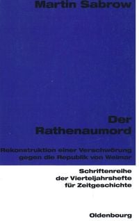 Produktbild: Der Rathenaumord