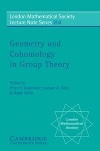 Produktbild: Geometry and Cohomology in Group Theory