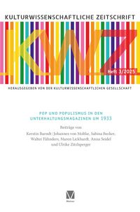 Produktbild: Pop und Populismus in den Unterhaltungsmagazinen um 1933