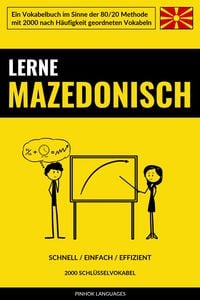 Produktbild: Lerne Mazedonisch - Schnell / Einfach / Effizient