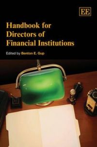 Produktbild: Handbook for Directors of Financial Institutions