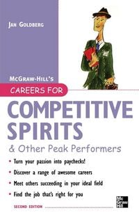 Produktbild: Careers for Competitive Spirits & Other Peak Performers