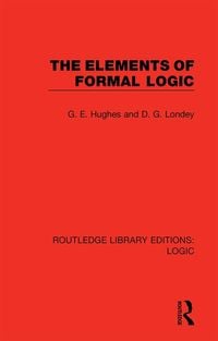 Produktbild: The Elements of Formal Logic