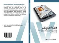 Produktbild: Herausforderung Onlinejournalismus