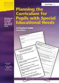 Produktbild: Planning the Curriculum for Pupils With Special Educational Needs