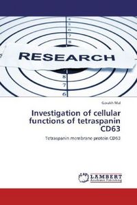 Produktbild: Mal, G: Investigation of cellular functions of tetraspanin