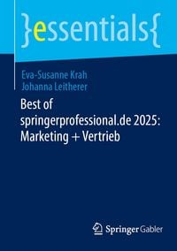 Produktbild: Best of springerprofessional.de 2025: Marketing + Vertrieb