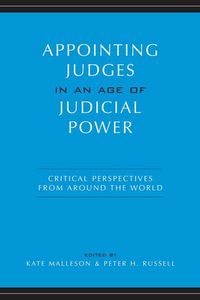 Produktbild: Appointing Judges in an Age of Judicial Power