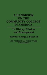 Produktbild: A Handbook on the Community College in America
