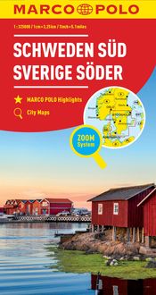 Bild vom Artikel MARCO POLO Länderkarte Schweden Süd 1:325.000 vom Autor 