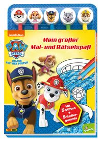 Produktbild: PAW Patrol: Mein gro&szlig;er Mal- und R&auml;tselspa&szlig;