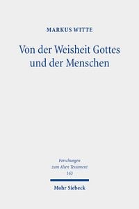 Produktbild: Von der Weisheit Gottes und der Menschen