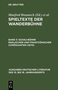 Produktbild: Schau-B&uuml;hne englischer und frantz&ouml;sischer Com&ouml;dianten (1670)