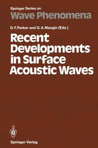 Produktbild: Recent Developments in Surface Acoustic Waves