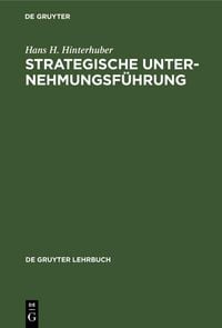 Produktbild: Strategische Unternehmungsf&uuml;hrung