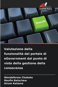 Produktbild: Valutazione della funzionalit&agrave; del portale di eGovernment dal punto di vista della gestione della conoscenza