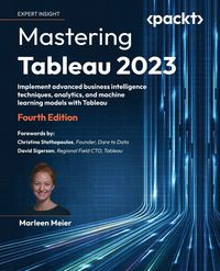 Produktbild: Mastering Tableau 2023 - Fourth Edition