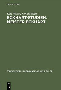 Produktbild: Eckhart-Studien. Meister Eckhart
