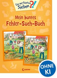 Produktbild: Die verflixten Sieben - Mein buntes Fehler-Such-Buch