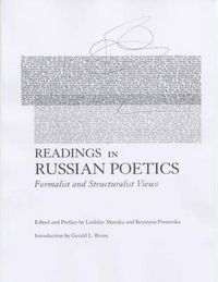 Produktbild: Readings in Russian Poetics