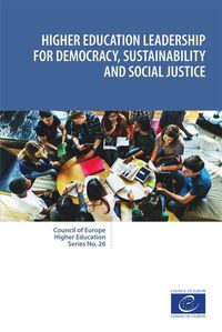 Produktbild: Higher education leadership for democracy, sustainability and social justice