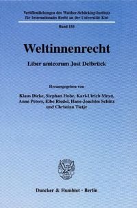 Produktbild: Weltinnenrecht.