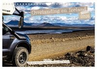 Produktbild: Overlanding on Iceland - Mit dem 4x4 Camper kreuz und quer &uuml;ber die Insel (Wandkalender 2026 DIN A4 quer), CALVENDO Monatskalender