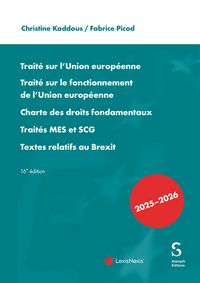 Produktbild: Trait&eacute; sur l'Union europ&eacute;enne. Trait&eacute; sur le fonctionnement de l'Union europ&eacute;enn