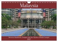 Produktbild: Malaysia &ndash; Between Rainforest, Temples and the Skyline of Kuala Lumpur (Wall Calendar 2027 DIN A4 landscape), CALVENDO 12 Month Wall Calendar