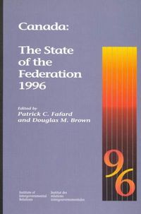 Produktbild: Canada: The State of the Federation 1996