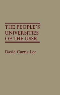 Produktbild: The People's Universities of the USSR