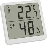 Produktbild: TFA Dostmann Digitales Thermo-Hygrometer Thermo-/Hygrometer Wei&szlig; 1St.