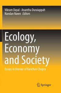 Produktbild: Ecology, Economy and Society