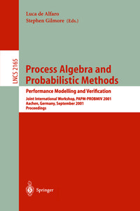 Produktbild: Process Algebra and Probabilistic Methods. Performance Modelling and Verification