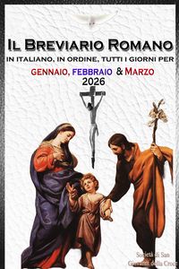 Produktbild: Il Breviario Romano in italiano, in ordine, tutti i giorni per gennaio, febbraio, marzo 2026