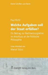 Produktbild: Welche Aufgaben soll der Staat erf&uuml;llen?