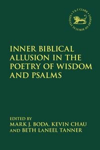 Produktbild: Inner Biblical Allusion in the Poetry of Wisdom and Psalms
