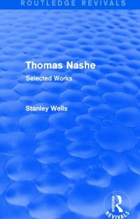Produktbild: Wells, S: Thomas Nashe