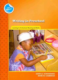 Produktbild: Writing in Preschool: Learning to Orchestrate Meaning and Marks