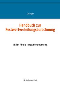 Produktbild: Handbuch zur Restwertverteilungsberechnung