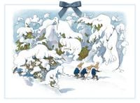 Produktbild: Adventskalender Zwerge im Schnee